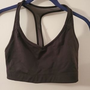Victoria's Secret Black Player Sports Bra